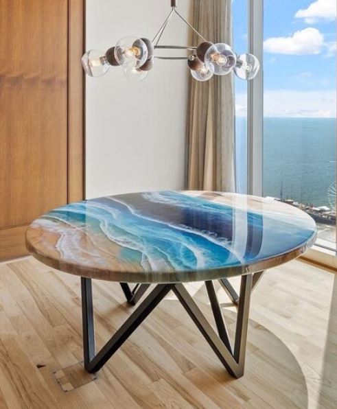 Round Ocean River Table