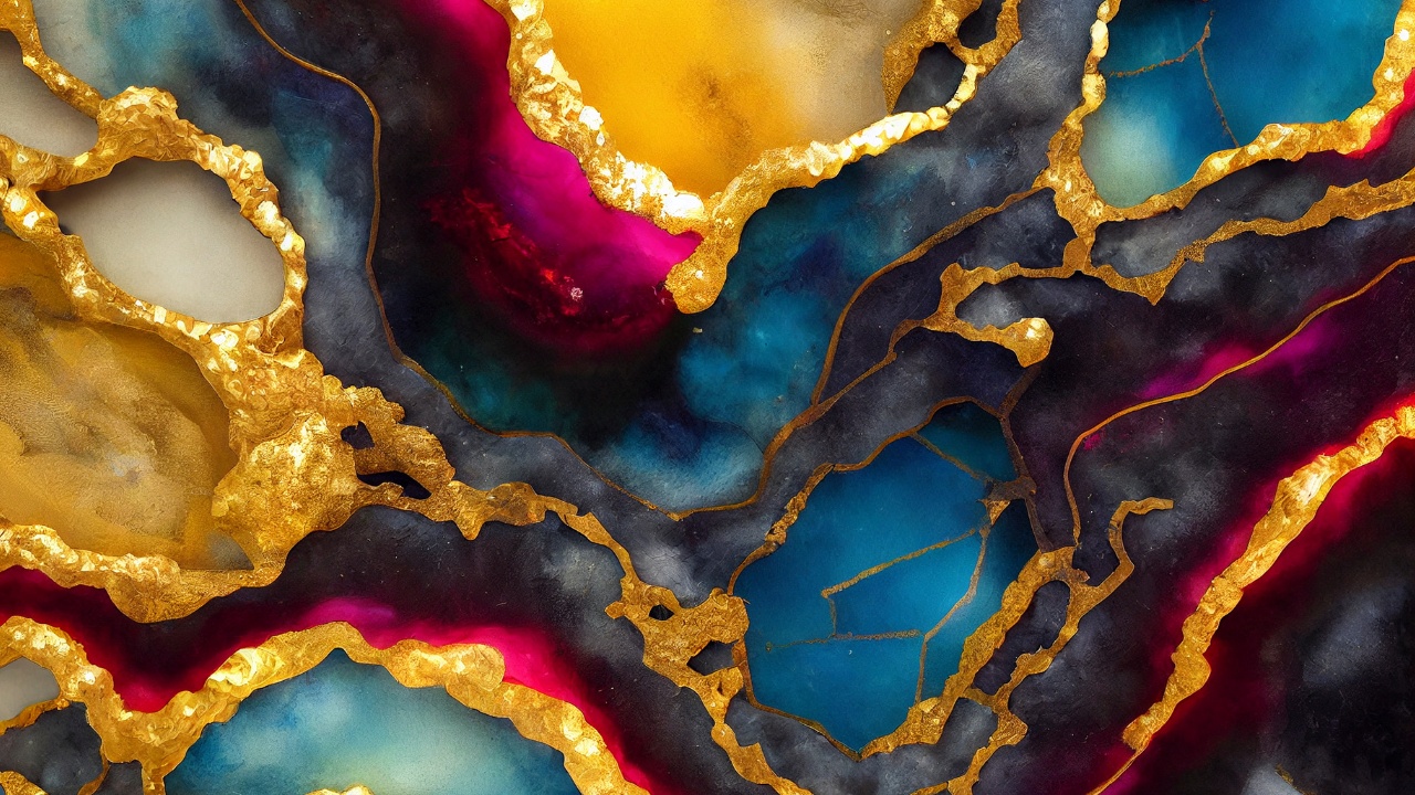 geode resin art