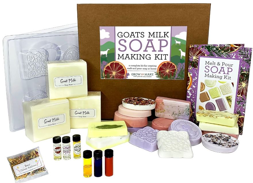 Deluxe Goat Milk Soap Kit