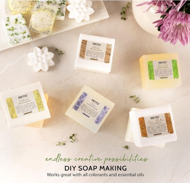 Melt & pour soap base sampler