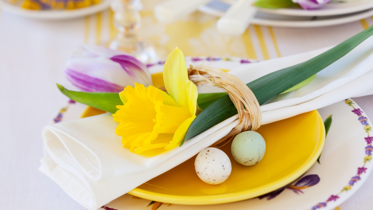 mothers day place setting ideas
