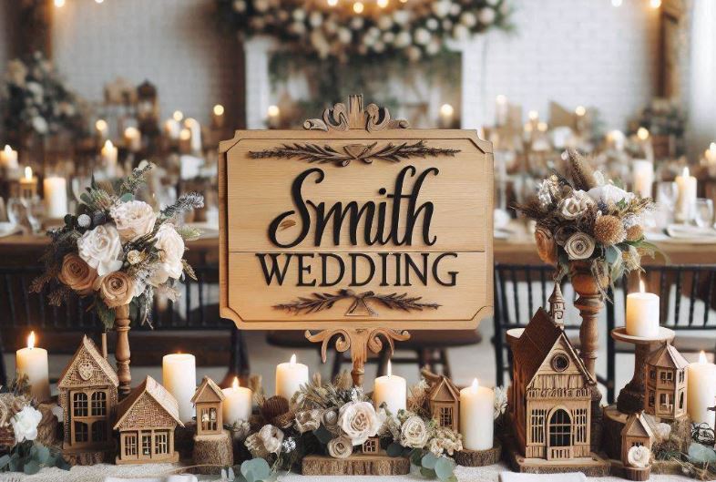 custom wedding signs