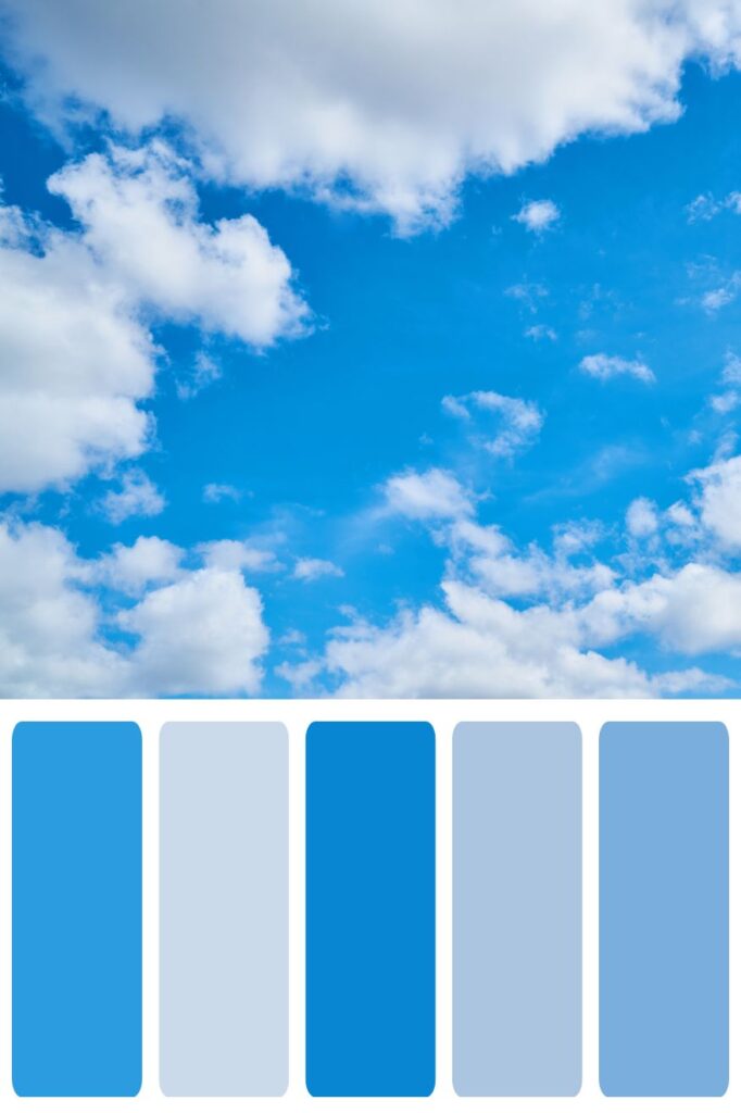 Blue Sky Color Palette