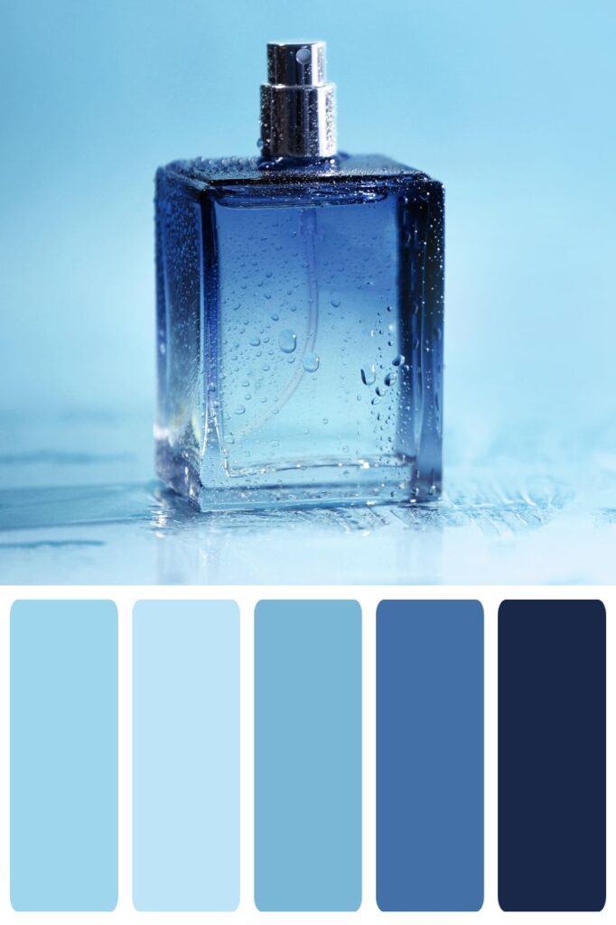Blue Perfume Color Palette