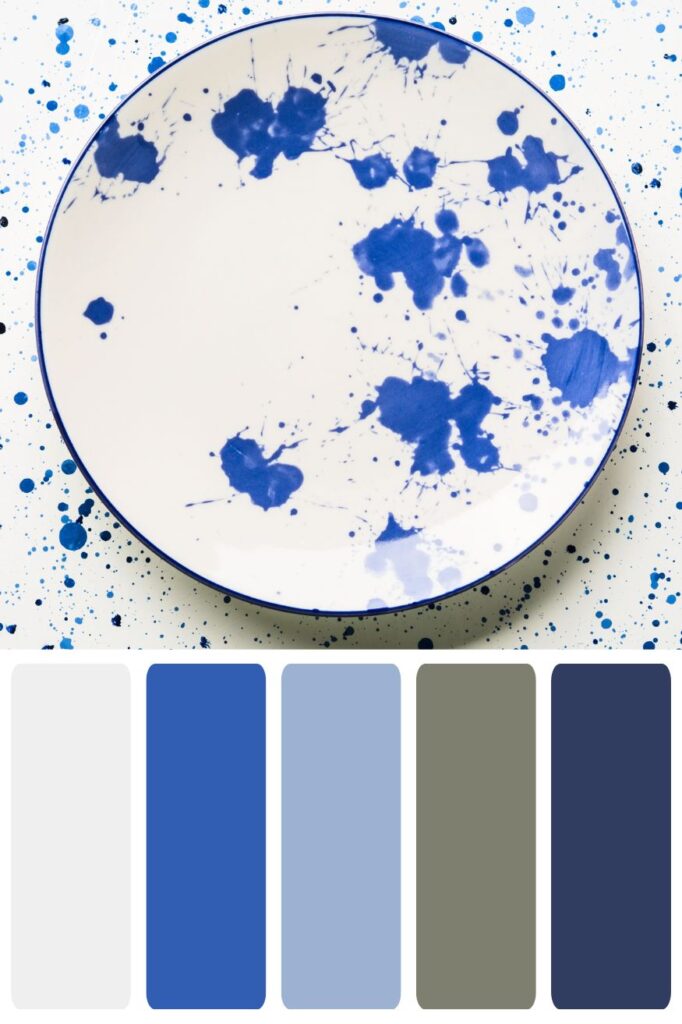 Blue Plate Color Palette