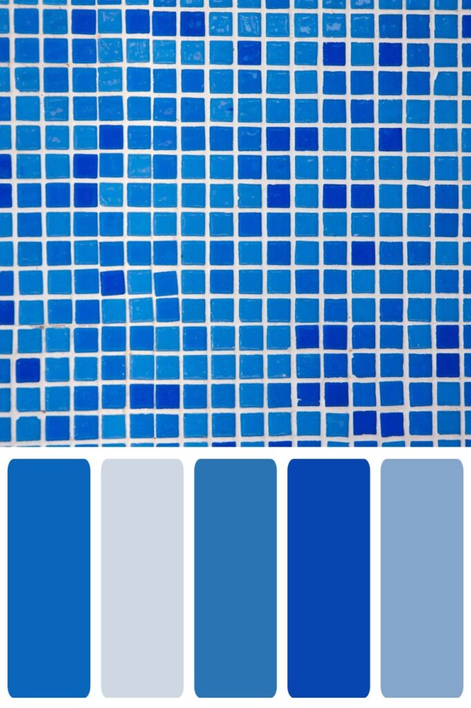 Blue Tile Color Palette